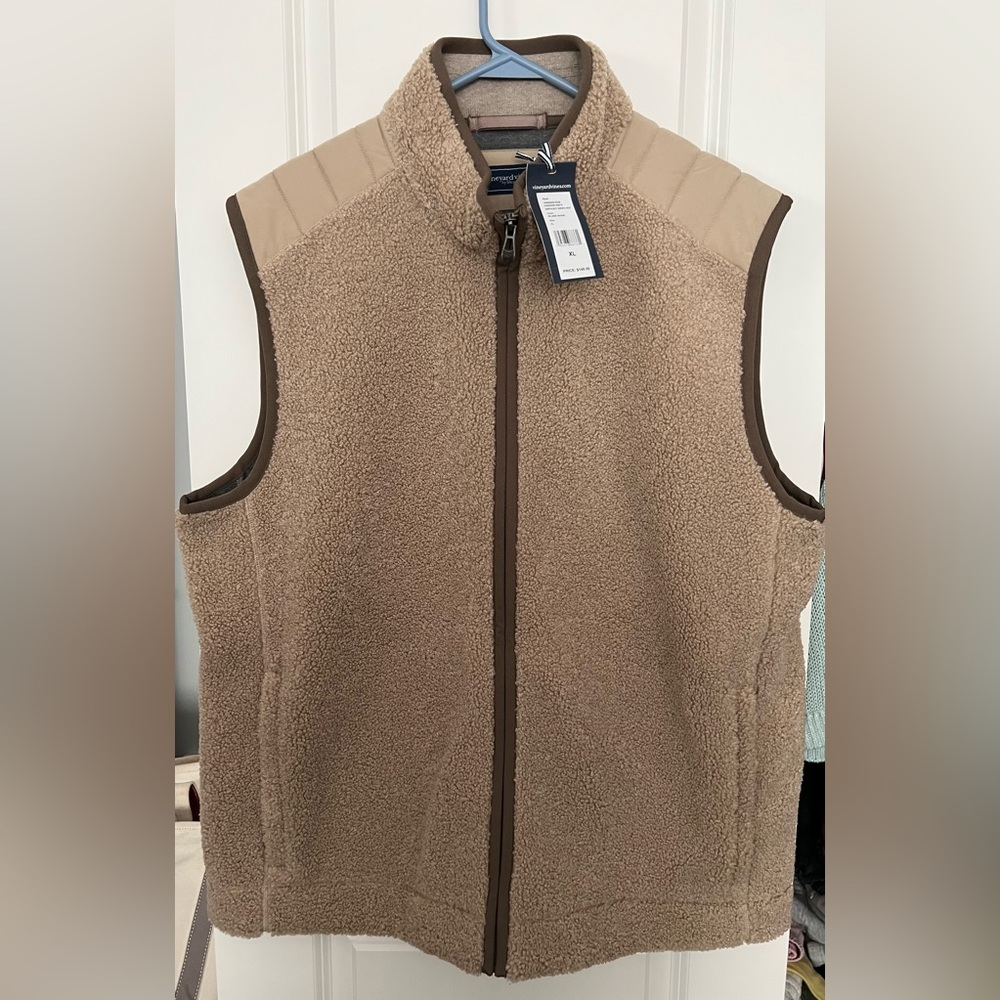 Vineyard Vines Mens Nantucket Sherpa Vest. XL. NWT.